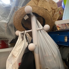 話し中　服掛け