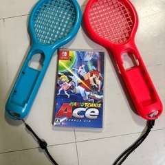 nintendo マリオテニスエースソフト&ラケット
