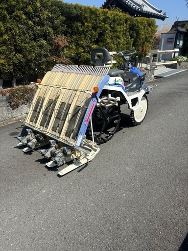 田植機・イセキさなえ PQ4 セル付き・実働確認済み