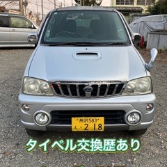 テリオスキッド  車検令和8年4月迄 4WD ターボ タイベル交...