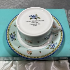 【お話中】
ティファニー　ティーカップセット　　の画像