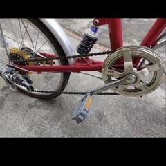 折りたたみ自転車 スチールフレームの画像