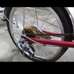 折りたたみ自転車 スチールフレームの画像