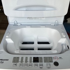 Hisense洗濯機6キロの画像