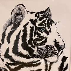 絵画「Tiger Tiger」ラビンドラ・ダンクスの画像