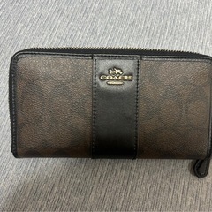 コーチ長財布の中古が安い！激安で譲ります・無料であげます