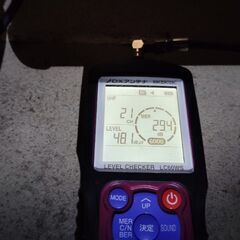 サン電子 地デジ平面アンテナ 色ブラック SDA-20-1-k　+地デジブースター+取り付け作業込みです。の画像