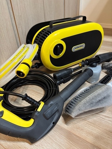 【美品】値下げ中 
KARCHERケルヒャー 家庭用高圧洗浄機 JTK Silent サイレント 1.600-900.0