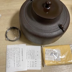 炉釜　綾部釜