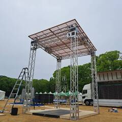 緊急！！そして高収入！！　レーシングイベントの設営スタッフ急募の画像