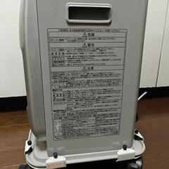 灯油ストーブ　キャスター付きの画像
