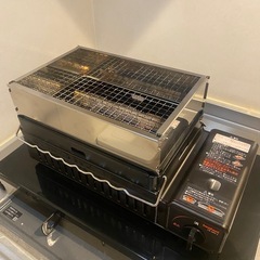 イワタニ炉端焼き器　炙り屋　油跳ね防止カバー付き