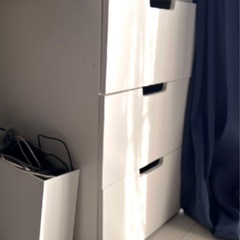 IKEA NORDLI チェスト(引き出し*3)電車で運ぶ無理
