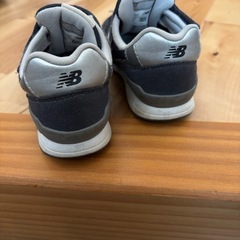 New balanceキッズスニーカー17cmの画像