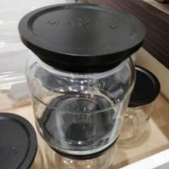 コーヒー空き瓶の画像