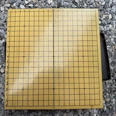 磁石碁セット　折りたたみ式　携帯用　碁盤　碁石　ケース付き　マグネットの画像