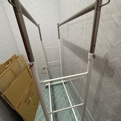 ニトリ 移動可能物干し、ラック 購入者居なければ3/31に粗大ゴミ出します。の画像