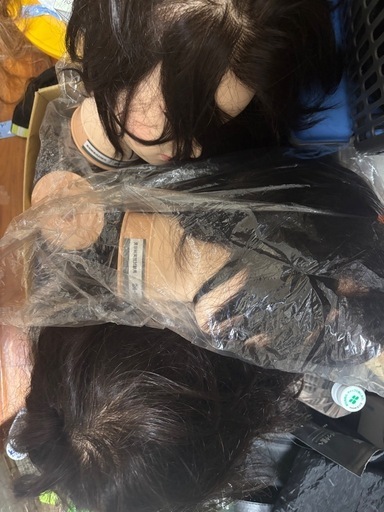 カット用ウィッグ
