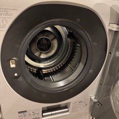 SHARP ドラム式電気洗濯乾燥機 ES-W111-SL 2019年製の画像