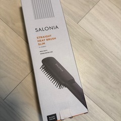 サロニア　ストレートヘアアイロン　ブラシの画像