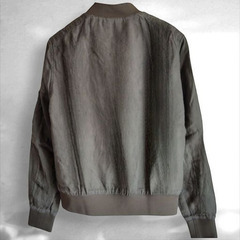 【受け渡し予定者様決定】★ZARA　リネン　MA-1 ジャケット　<メンズ>の画像