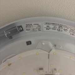 【受け渡し者決定】コイズミ LEDシーリングライト 6畳用の画像