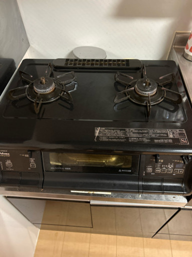 【引取先決まりました】2口ガスコンロ　パロマ　エブリシェフ