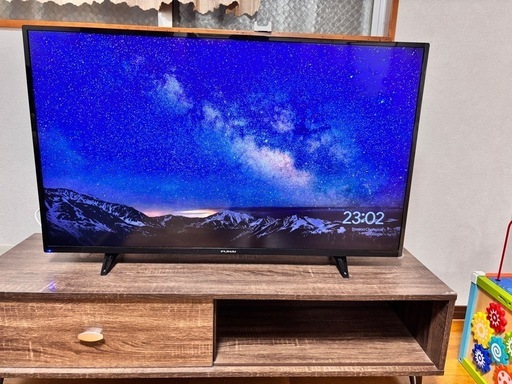 【5000円取りに来てくれる方】フナイ43形テレビ