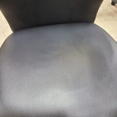 J9071　NITORI　ニトリ　ワークチェア　グリッジ　ブラック　クリーニング済み【リユースのサカイ柏店】の画像