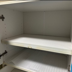  脚付　チェスト ホワイト アンティーク調  の画像