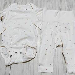 Ｈ＆Ｍ60センチロンパース＆ズボンセット