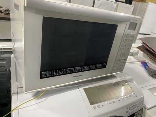 パナソニック エレック オーブンレンジ 23L フラットテーブル 遠赤ヒーター 蒸気センサー ホワイト NE-MS236-W 2020