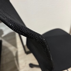 IKEA 回転チェアブラック の画像