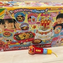 アンパンマン　ホットプレート&バースデーケーキ