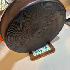 南部鉄器　すき焼き鍋の画像