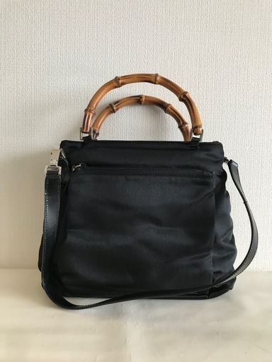 良品 GUCCI グッチ バンブー  2way ショルダーバッグ