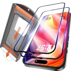 iPhone 15 16 保護フィルムの画像