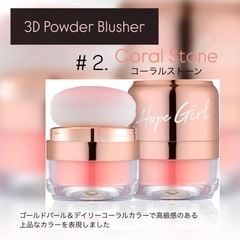 ♡ 《 新品未使用品 》 3D Powder Blusher #...