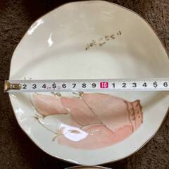 橘吉　やさい絵皿　6枚セットの画像