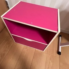 〈差し上げます〉カラーボックスの画像