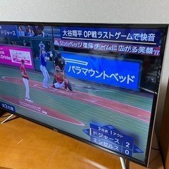 TCL　ティーシーエル　43D2900F　テレビ 2018年製の画像