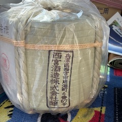 新品 日本盛飾り樽 大の画像