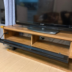 【引取先決まりました】テレビボードの画像
