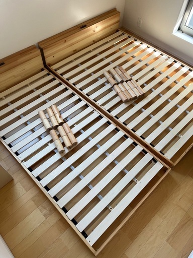 「受付終了
」ダブル ベッドフレーム