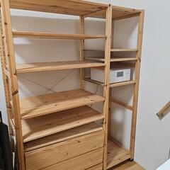 中古】IKEA IVARイケア イーヴァル 収納システム 2台セット 滋賀 中古