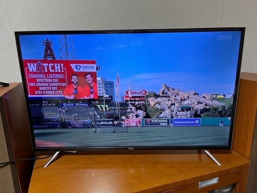TCL ティーシーエル 43D2900F テレビ 2018年製
