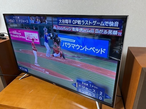 TCL　ティーシーエル　43D2900F　テレビ 2018年製