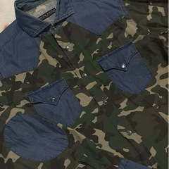 古着 BRIAN DALES made in italy 迷彩の画像