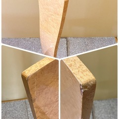 松創　MATSUSO バーズアイメープル モダンデザイン ダイニングチェア3脚セット【市内配送可能】【札幌　清田区　店頭引取可能】の画像