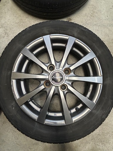 Exceeder 14インチ 4.5J +43 PCD100 4H 軽自動車 ワゴンR N-BOX タント ムーヴ スペーシア パレット ルークス デイズ エブリィ クリッパー モコ 等